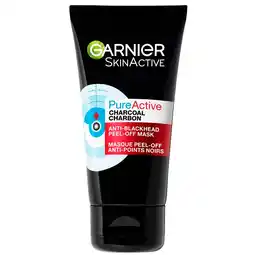 Kruidvat Garnier Skin Naturals Pure Active Charcoal Peel Off-Masker aanbieding