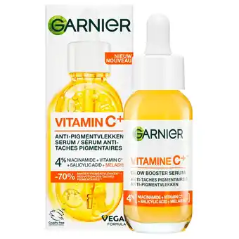 Kruidvat Garnier SkinActive Vitamin C Glow Booster Serum aanbieding