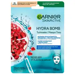 Kruidvat Garnier SkinActive Hydra Bomb Tissuemasker aanbieding