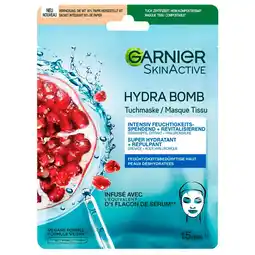 Kruidvat Garnier SkinActive Hydra Bomb Tissuemasker aanbieding
