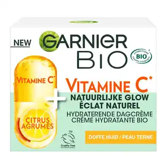 Kruidvat Garnier Bio Vitamine C Hydraterende Dagcrème aanbieding