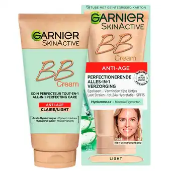 Kruidvat Garnier SkinActive Anti-Age Light BB Cream aanbieding
