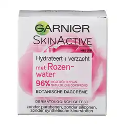 Kruidvat Garnier Skin Active Botanische Dagcrème met Rozenwater aanbieding