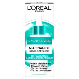 Kruidvat L'Oréal Paris Bright Reveal Niacinamide Serum aanbieding