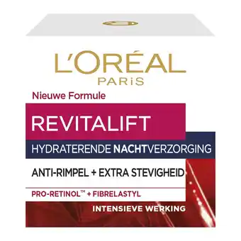 Kruidvat L’Oréal Paris Revitalift Anti-Veroudering Nachtcrème aanbieding