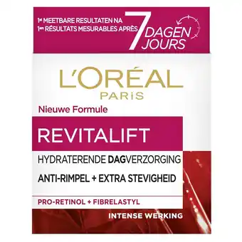 Kruidvat L'Oréal Paris Revitalift Anti-Rimpel Dagcrème aanbieding