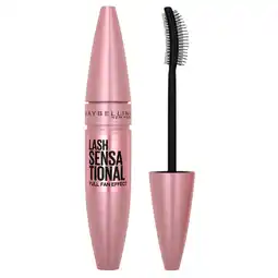 Kruidvat Maybelline New York Lash Sensational Intense Black Extra Volume Mascara aanbieding