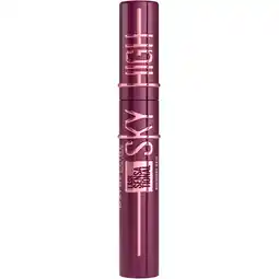 Kruidvat Maybelline New York Lash Sensational Sky High Burgundy Haze Mascara aanbieding