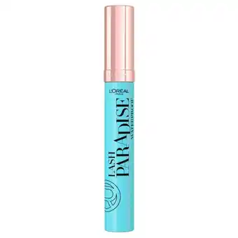 Kruidvat L'Oréal Paris Lash Paradise Waterproof Zwarte Volume Mascara aanbieding