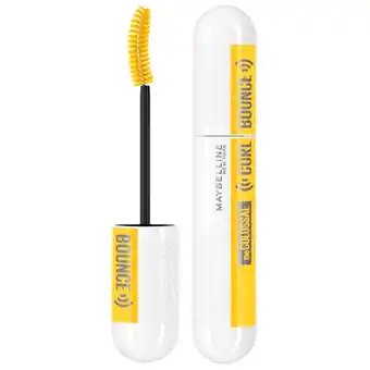 Kruidvat Maybelline New York Colossal Curl Bounce Black Mascara aanbieding