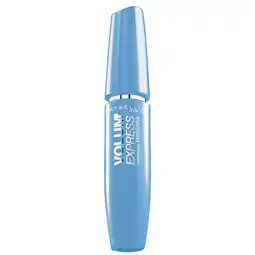 Kruidvat Maybelline Volum'Express Black Waterproof Mascara aanbieding