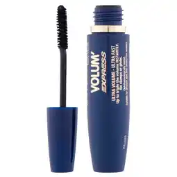 Kruidvat Maybelline New York Volum'Express Black Mascara aanbieding