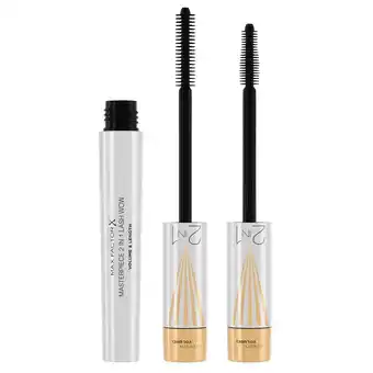 Kruidvat Max Factor Masterpiece 2-In-1 Lash Wow 001 Black Mascara aanbieding
