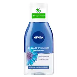 Kruidvat NIVEA Double Effect Oogmake-Up Remover aanbieding
