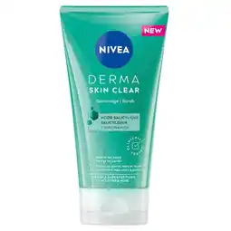 Kruidvat NIVEA Derma Skin Clear Scrub aanbieding
