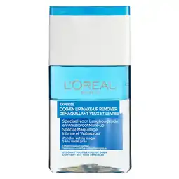 Kruidvat L'Oréal Paris Waterproof Make-Upremover voor Oog en Lippen aanbieding