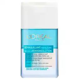Kruidvat L'Oréal Paris Waterproof Make-Upremover voor Oog en Lippen aanbieding