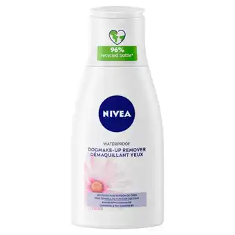 Kruidvat NIVEA Waterproof Oogmake-Up Remover aanbieding