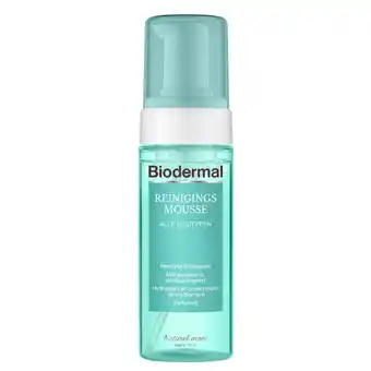 Kruidvat Biodermal Reinigingsmousse aanbieding