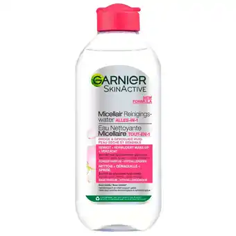 Kruidvat Garnier SkinActive Micellair Reinigingswater voor de Droge huid aanbieding