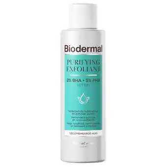 Kruidvat Biodermal Purifying Exfoliant 2% BHA + 5% PHA Lotion aanbieding