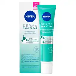 Kruidvat NIVEA Derma Skin Clear Dagelijks Verzorgende Nachtexfoliant aanbieding