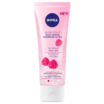 Kruidvat NIVEA Glow Rijstscrub aanbieding