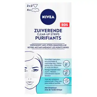Kruidvat NIVEA Zuiverende Clear-Up Strips aanbieding