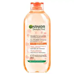 Kruidvat Garnier SkinActive Alles-in-1 Micellair Reinigingswater met Milde Peeling aanbieding