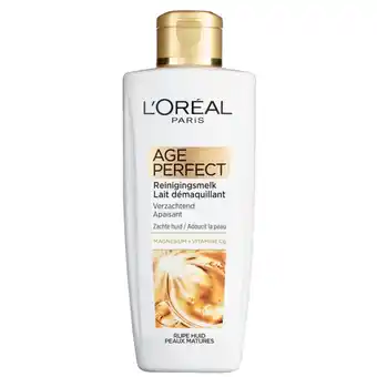 Kruidvat L'Oréal Paris Age Perfect Reinigingsmelk aanbieding
