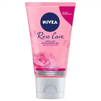 Kruidvat NIVEA Rose Care Micellair Reinigingsgel aanbieding