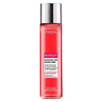 Kruidvat L’Oreal Paris Revitalift 5% Glycolic Acid Peeling Toner aanbieding