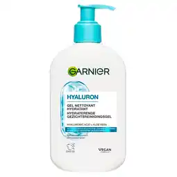 Kruidvat Garnier Hyaluron+ Hydraterende Gezichtsreinigingsgel aanbieding