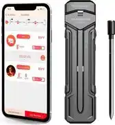 Praxis Vulpes Goods Vleesthermometer - Draadloze Thermometer - Kernthermometer - 80m bereik aanbieding