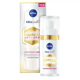 Kruidvat NIVEA Cellular Luminous630 Anti-Spot Corrigerend Serum aanbieding