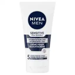 Kruidvat NIVEA Men Sensitive Gezichtscrème aanbieding