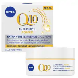 Kruidvat NIVEA Q10 Power SPF30 Anti-Rimpel Dagcrème aanbieding