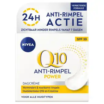 Kruidvat NIVEA Q10 Power SPF30 Anti-Rimpel Dagcrème aanbieding