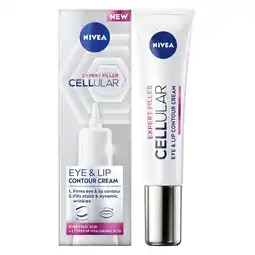 Kruidvat NIVEA Cellular Expert Filler Anti-Age Oog- en Lipcontourcrème aanbieding