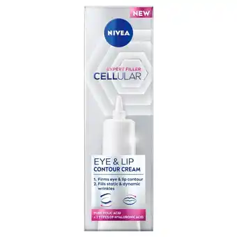 Kruidvat NIVEA Cellular Expert Filler Anti-Age Oog- en Lipcontourcrème aanbieding