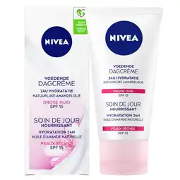 Kruidvat NIVEA Voedende Dagcrème met SPF15 aanbieding