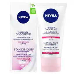 Kruidvat NIVEA Voedende Dagcrème met SPF15 aanbieding