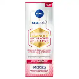 Kruidvat NIVEA Cellular Luminous630 Anti-Age & Anti-Spot Serum aanbieding
