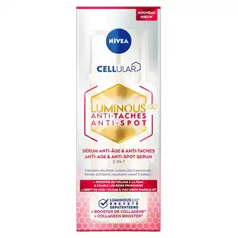 Kruidvat NIVEA Cellular Luminous630 Anti-Age & Anti-Spot Serum aanbieding