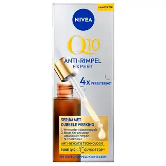 Kruidvat NIVEA Q10 Dual Action Anti-Rimpel Expert Serum aanbieding
