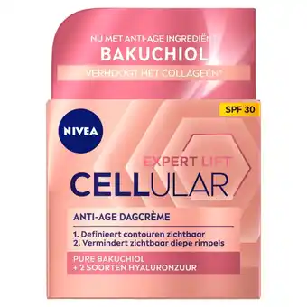 Kruidvat NIVEA Cellular Expert Lift Bakuchiol Anti-Age SPF30 Dagcrème aanbieding