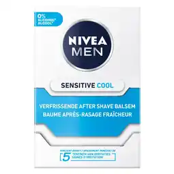 Kruidvat NIVEA Men Sensitive Cool Aftershave Balsem aanbieding