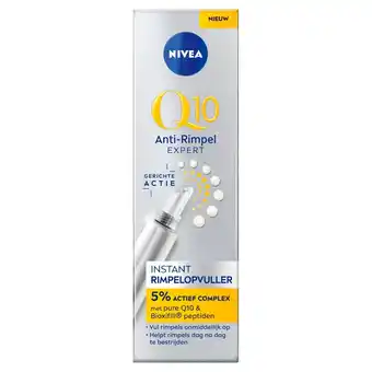 Kruidvat NIVEA Q10 Expert Gerichte Rimpelopvuller Serum aanbieding