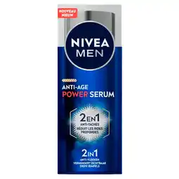 Kruidvat NIVEA Men Anti-Age 2-in-1 Power Serum aanbieding