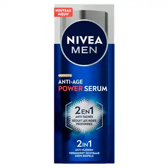 Kruidvat NIVEA Men Anti-Age 2-in-1 Power Serum aanbieding